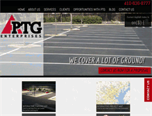 Tablet Screenshot of mypavementguy.com